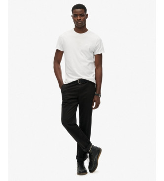 Superdry Premium Regular Chino Trousers black