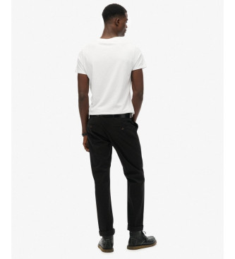 Superdry Premium Regular Chino Trousers black