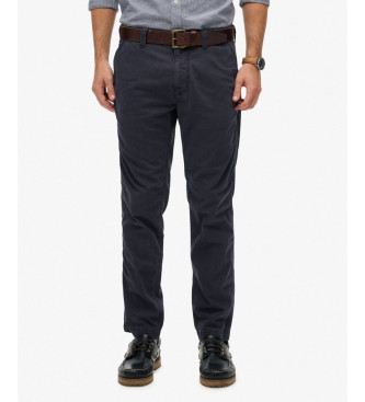 Superdry Navy Utility Chino Trousers