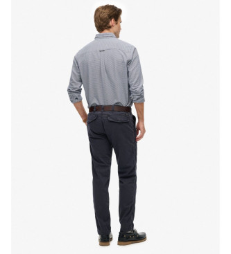 Superdry Navy Utility Chino Trousers