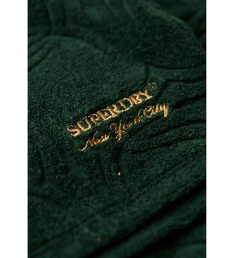 Superdry Short en maille boucle Country Club vert