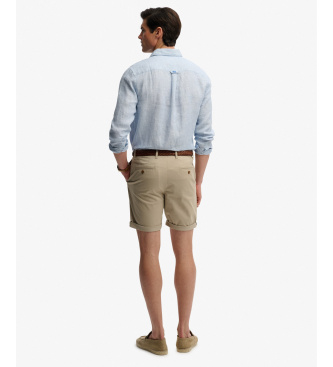 Superdry Premium Normale Chino Korte Broek beige