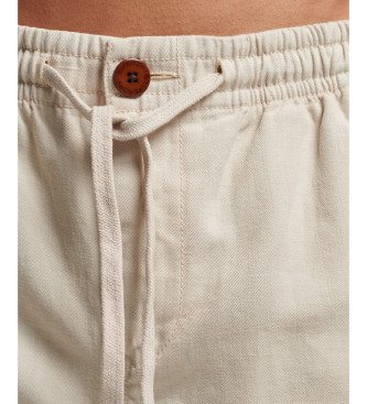 Superdry Vintage beige overdyed shorts