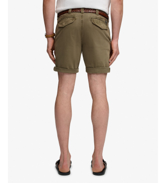 Superdry Short Utility vert fonc�