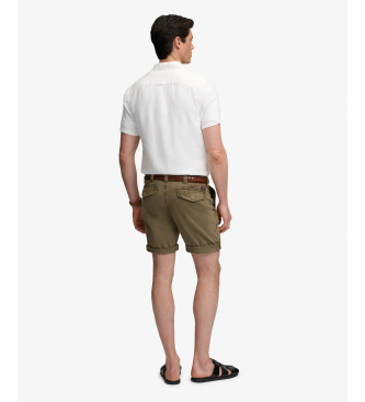 Superdry Short Utility vert fonc�