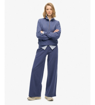 Superdry Athletic Essentials Logo Garment Dyed Jogger Trousers bl