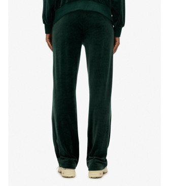 Superdry Jogger Country Club Velour grn Jogger Bukser