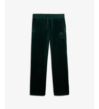 Superdry Jogger Country Club Velour grn Jogger Bukser