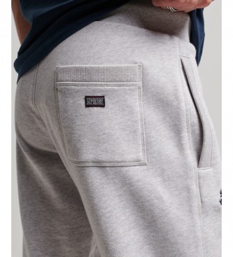 Superdry Vintage Gym Athletic Jogger Trousers grey