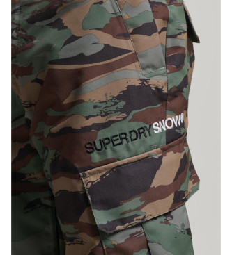 Superdry Lange Skihose Ultimate Rescue camouflage