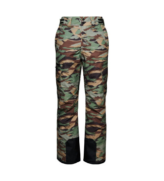 Superdry Smučarske dolge hlače Ultimate Rescue camouflage