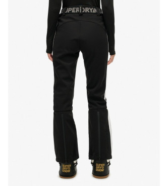 Superdry Pantaln Luxe Ski negro