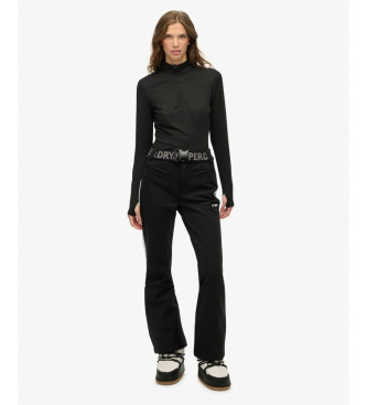 Superdry Pantaln Luxe Ski negro