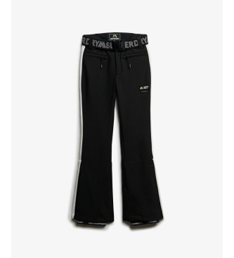 Superdry Pantaln Luxe Ski negro