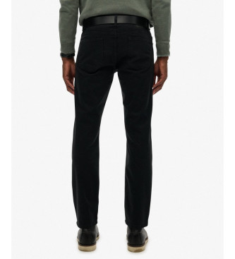Superdry Merchant Sateen trousers black