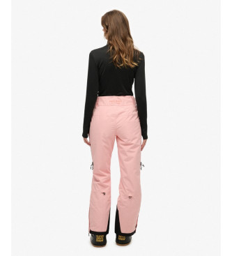 Superdry Pantaln Ski Ultimate rosa