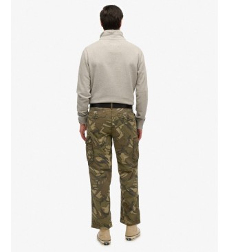 Superdry Pantalone cargo Parachute Light verde