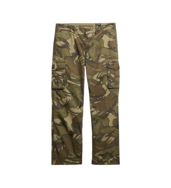 Superdry Pantalone cargo Parachute Light verde