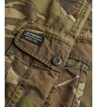 Superdry Pantalone cargo Parachute Light verde
