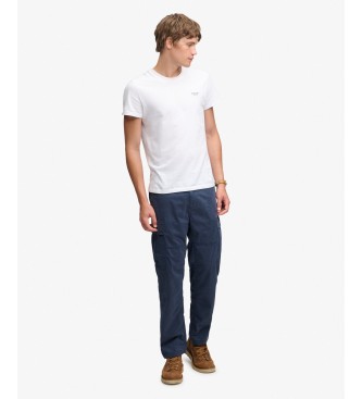 Superdry Pantaloni cargo Regular Taper blu marino