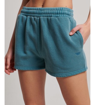 Superdry Vintage Wash Trainingsanzug Shorts Trkis