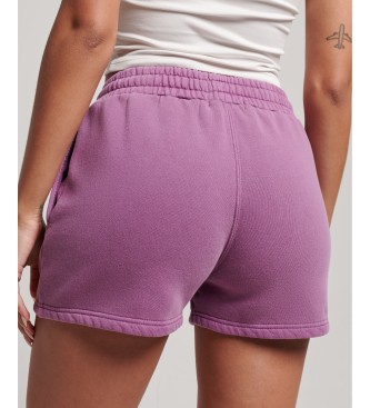 Superdry Vintage Wash lilac shorts