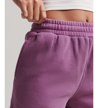 Superdry Kratke hlače Vintage Wash lila