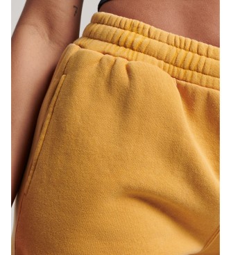 Superdry Tekaške hlače Vintage Wash yellow