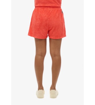 Superdry Short en maille boucle corail Country Club