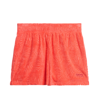 Superdry Short en maille boucle corail Country Club