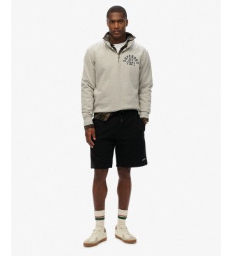 Superdry Short Plain preto