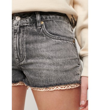 Superdry Hete shorts grijs