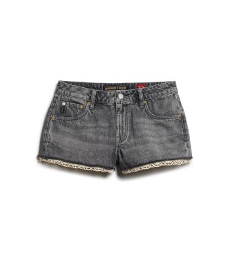 Superdry Short chaud gris