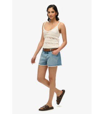 Superdry Curto Tamanho mdio azul