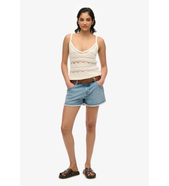 Superdry Curto Tamanho mdio azul