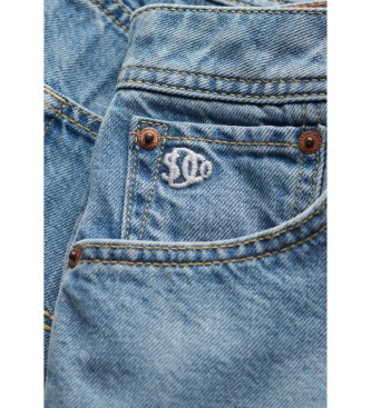 Superdry Curto Tamanho mdio azul