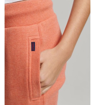 Superdry Pantalon de jogging avec logo brodé Vintage Logo orange