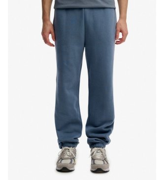 Superdry Pantalón Jogger Blank Oversized azul