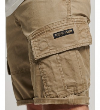 Superdry Cargo-shorts i ekologisk bomull Core brown