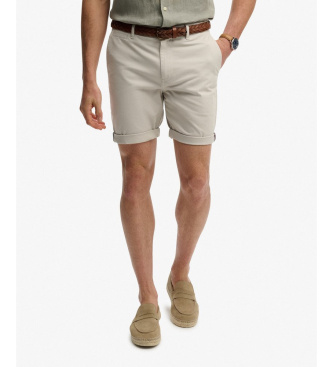 Superdry Pantal�n Corto Premium Regular Chino gris