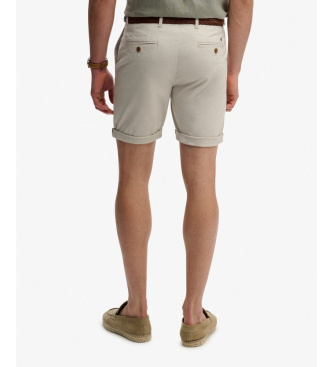 Superdry Pantal�n Corto Premium Regular Chino gris