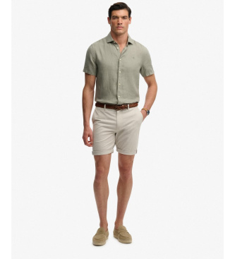 Superdry Pantal�n Corto Premium Regular Chino gris