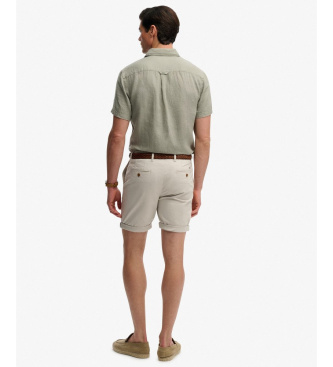 Superdry Pantal�n Corto Premium Regular Chino gris