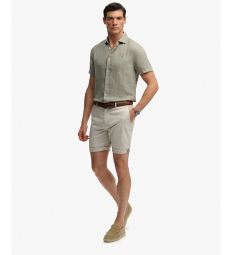 Superdry Pantal�n Corto Premium Regular Chino gris