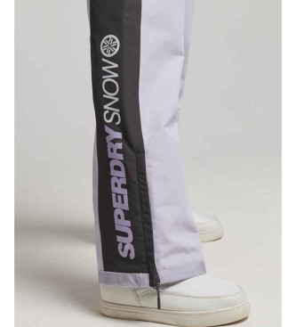 Superdry Pantaloni da sci Core lilla