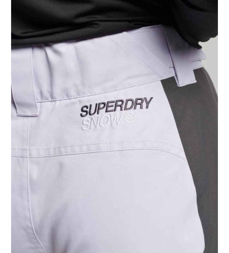 Superdry Pantalon de ski Core lilas