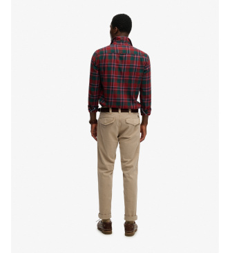 Superdry Utility Chino hlače bež barve
