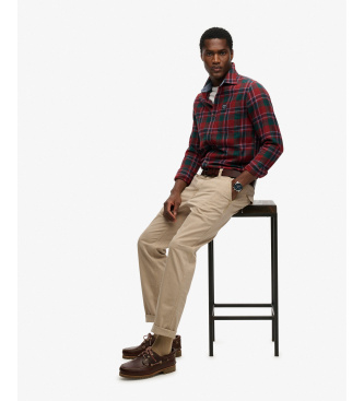 Superdry Utility Chino hlače bež barve