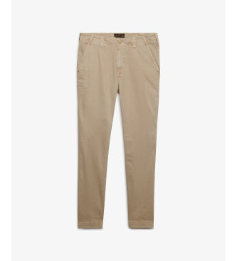 Superdry Utility Chino hlače bež barve