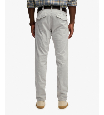 Superdry Utility-Hose Chino grau